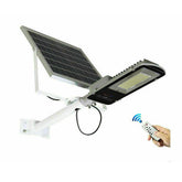 Lampadaire lumineux led route 100W support 061007 panneau solaire crépusculaire