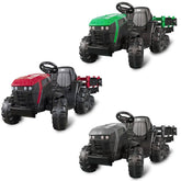 Tracteur électrique pour enfants 12V remorque BK0925 MP3 télécommande, lumières