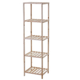 636406 5 étagères en bois de sapin meuble pour la maison 35x30xH130cm