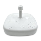 430927 Base parasol en plastique rechargeable à l'eau /sable 18LT pour jardín