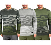 3027 Pull ras du cou BLACK NUMBER pour homme modèle SOLDIER camouflage