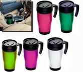 Mug de voyage isotherme 450 ml TRAVEL MUG paroi double en plusieurs couleurs