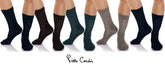 Pack de 5 paires de chaussettes en coton PIERRE CARDIN - homme