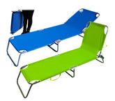 422497 Transat pliant JoySummer avec dossier réglable en 3 positions