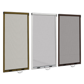 Moustiquaire Enroulable Rétractable pour Fenêtre et Balcon 80X170cm Bricolage