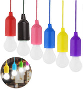881609 Pack 4 ampoules LED colorées à piles pour décoration de la maison jardin