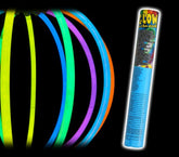 Lot de 15 Bracelet de couleur fluorescentes qui brillent à la lueur sombre DARK