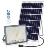 Phare LED Panneau Solaire Lampe 800W 540074 Crépuscule avec Télécommande IP66