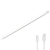 Strip 38 LED lumière chaude placard 48cm détecteur de mouvement rechargeable USB