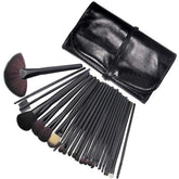 24 pinceaux de maquillage professionnels pour fond de teint et fard à paupières