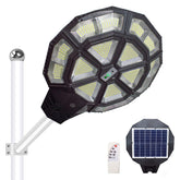 Lampe solaire de rue Jortan 500W IP66 Télécommande et minuterie