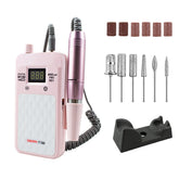 Mini ponceuse à ongles professionnelle 35000 RPM portable sans fil rechargeable