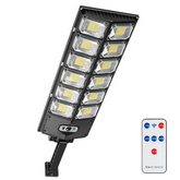 Lampadaire Solaire 1000 lumen avec Détecteur Mouvement Télécommande IP65 W789B-6