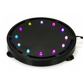 Lampe à bulles d'aquarium à LED RVB Éclairage sous-marin Ventouse de fixation