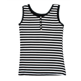 Débardeur thermique épaules larges femme avec intérieur polaire rayé extensible