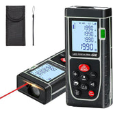 Mesureur de distance laser 40 m avec écran LCD à piles de niveau IP54