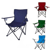 2971 Chaise pliante camping et jardin MIAMI avec pose-verre et canettes
