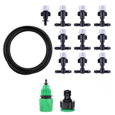 Kit de Système d'Irrigation Automatique Nébuliseur d'Eau Extérieur Câble de 10m
