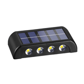 Applique Murale Solaire à 8 LED, Étanche, 2700K pour Extérieur