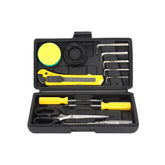 Kit d'outils multifonctions 12 pièces, mini valise portable, outils manuels
