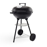 Barbecue Rond Enrico Coveri BBQ Charbon Couvercle Structure en Métal