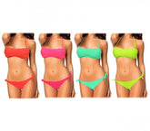 KL207 Maillot de bain bikini bandeau mod. Audrey par MWS AHEAD