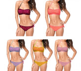 KL620 Maillot bikini bandeau mod. Eterea avec de la dentelle by MWS AHEAD