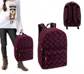 CR612RS - Sac à dos - mod.DARK ROSE avec détail frontal (43x33x13)