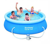 57268 - Piscine hors sol ronde Bestway 244 x 66 cm PVC