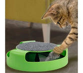 Jouet chat avec la souris piégée à l'intérieur (25 cm)