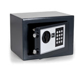 Coffre-fort électronique avec batterie (23 x 17 cm) (Gris)