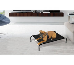 Lit de camp pour animaux grande taille – Intérieur et extérieur 125 X 78 x 20 cm