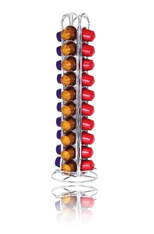 Distributeur de capsules de café - port métallique -capacité 40 capsules -726104