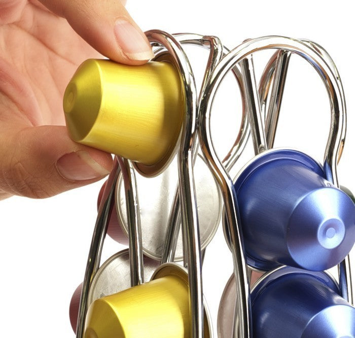 Distributeur de capsules de café - port métallique -capacité 40 capsules -726104