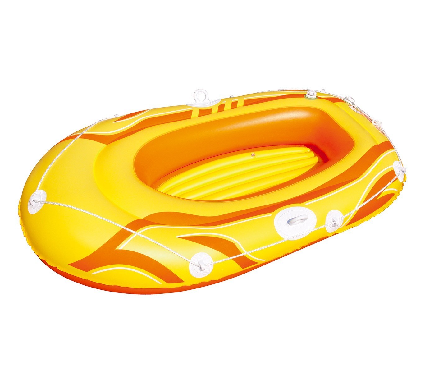 61052- Canot pneumatique en 3 couleurs 155x93 cm pour les enfants et les adultes