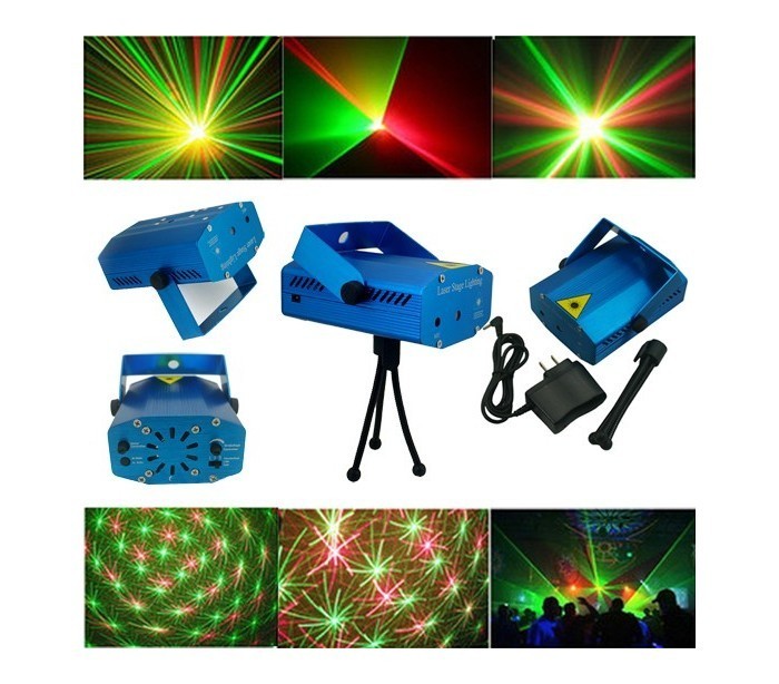 Projecteur laser potentiomètre divers - effets au rythme de la musique