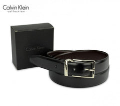 CK014 Ceinture pour homme en vrai cuir Calvin Klein taille 100/125