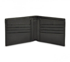 S08 portefeuille noir Calvin Klein vertical pour homme en vrai cuir
