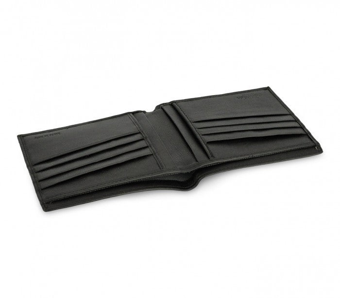 S08 portefeuille noir Calvin Klein vertical pour homme en vrai cuir