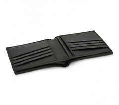 S08 portefeuille noir Calvin Klein vertical pour homme en vrai cuir