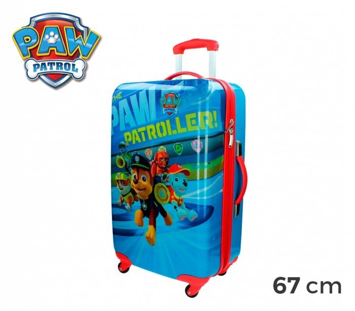 4771551 Chariot valise -Bagage à main en ABS rigide PAW PATROL 67X42X24