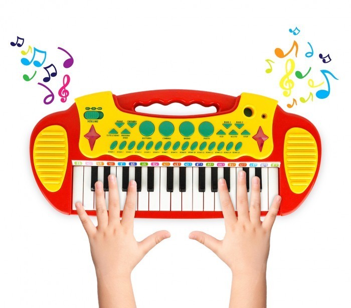 105914 Piano Rock clavier électronique jouet 31 touches hauteur 20 cm