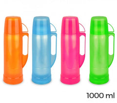059166 Thermos pour boissons Welkhome - Couverts en plastique (Bleu)