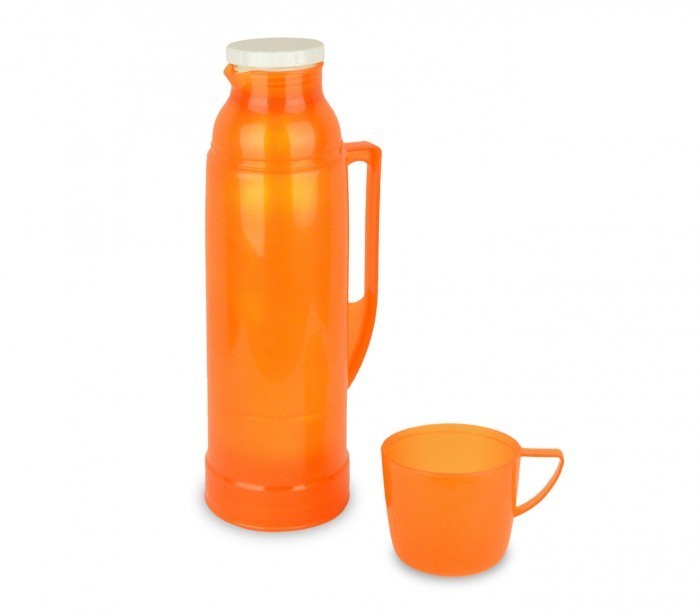 059166 Thermos pour boissons Welkhome - Couverts en plastique (Bleu)