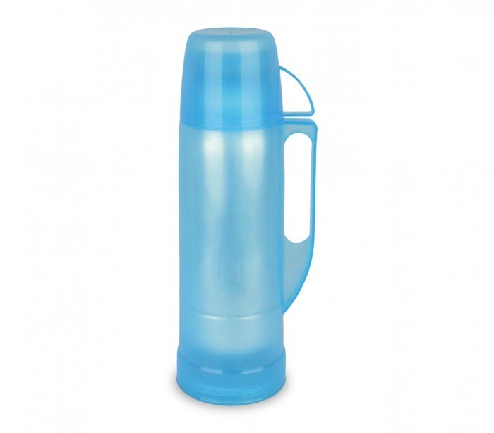 059166 Thermos pour boissons Welkhome - Couverts en plastique (Bleu)
