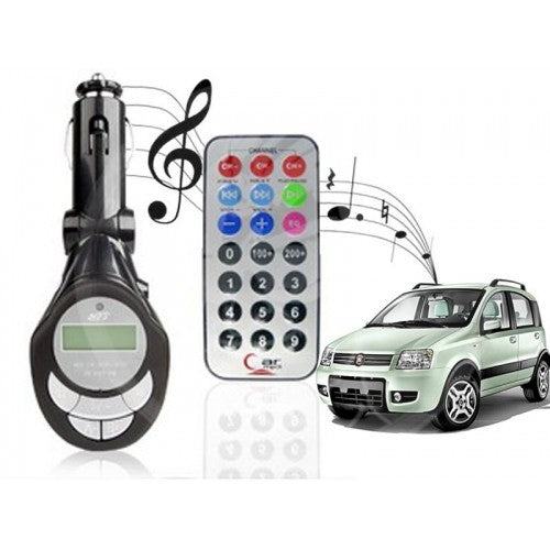 Transmetteur usb sd mp3 fm radio sans fil pour voiture 