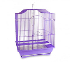 189146 Cage à oiseaux de petite taille 49,5x34.x27,5 cm mangeoires incluses