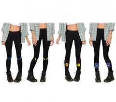 F8750 Paire de collants noirs 80 DEN taille unique très tendances