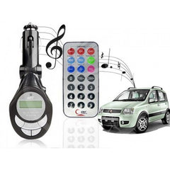 Transmetteur usb sd mp3 fm radio sans fil pour voiture 