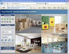 Caméra de surveillance IP sans fil caméra intérieur / extérieure